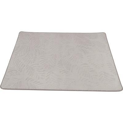Takoy Koberec 80x150 vzor lístie šedý-HT-00402 | 80 x 150 cm