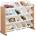 Ginger Home Детски органайзер за играчки и книжки Ginger Home - Бял (JWTR-3278)