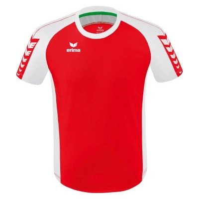 Erima Six Wings dres krátký rukáv pánský Červená Bílá