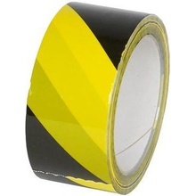Manutan Výstražná lepiaca páska šírka 50 mm čierna-žltá
