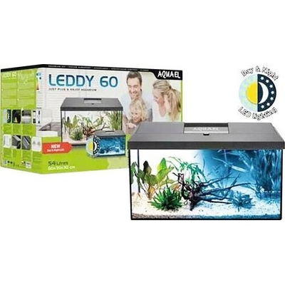 Aquael Leddy 60 akvarijní set černý 54 l
