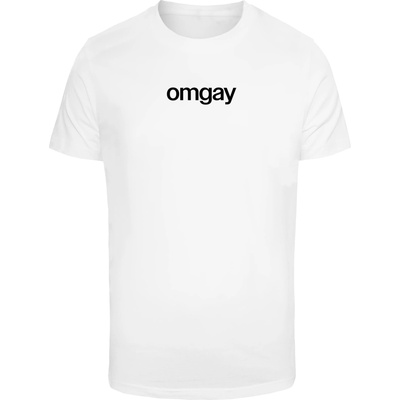 Mister Tee Тениска OMGay Pride Tee white XXLUB-MT3366-00220 - Тъмносив, размер L