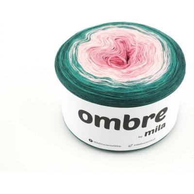 MILA Příze OMBRE Classic 1200m/3nitky M055 - Madam Pompadour