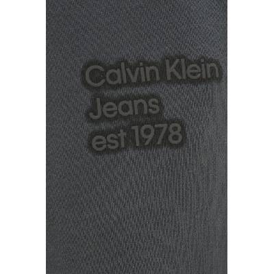 Calvin Klein Jeans Памучен спортен панталон Calvin Klein Jeans в сиво с принт J20J224989 (J20J224989)