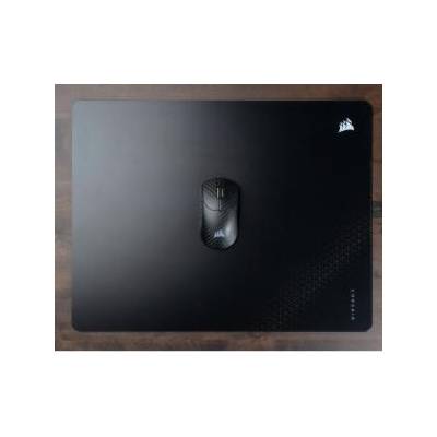 Corsair Геймърска подложка за мишка corsair mm glass large precision, черна