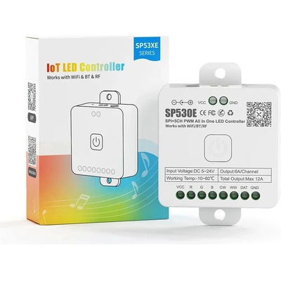 Řídicí jednotka LED pásků SP530E (WiFi, Bluetooth)