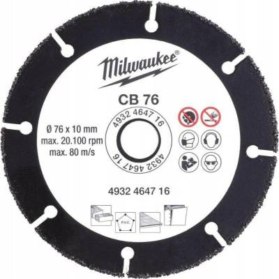 Diamantový kotouč Milwaukee 4932464716 76x10 mm