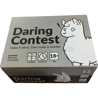 self-published Daring Contest