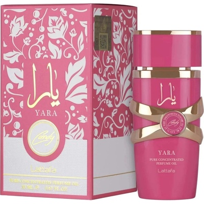 Lattafa Yara Candy parfumovaný olej dámska 20 ml
