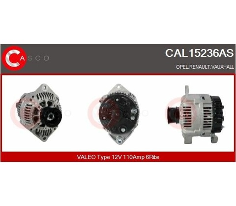Alternátor CASCO CAL15236AS