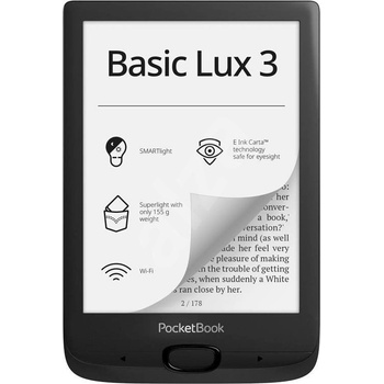 PocketBook 617 Basic 3 - 8GB, WiFi, černý