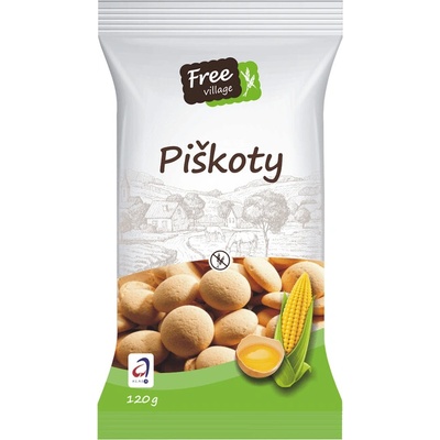 Free village Piškóty bezlepkové 120 g