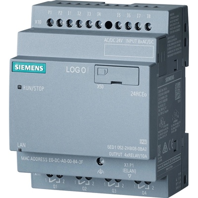 PLC LOGO! 24 RCEo (6ED1052-2HB08-0BA2) Siemens