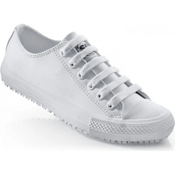 Old School Shoes For Crews protiskluzová bílá