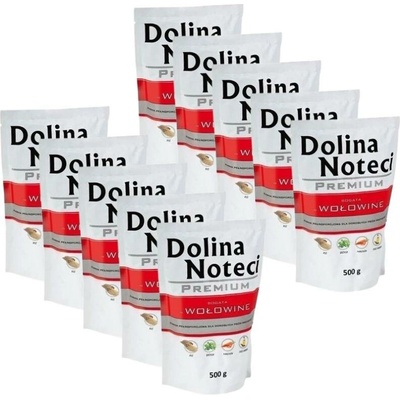 Dolina Noteci Premium bohaté na hovězí maso 10 x 0,5 kg