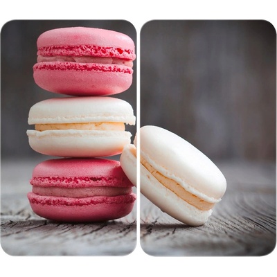 Wenko Комплект от 2 стъклени капака за печка , 52 x 30 cm Macarons - Wenko (2521496100)