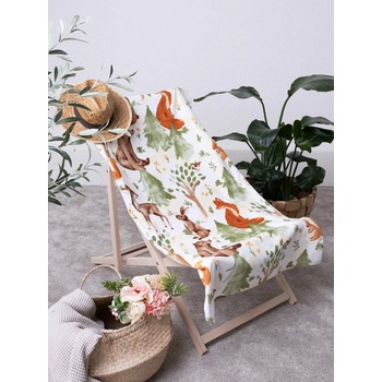 MKLozkoviny Osuška Lesné zvieratká 70 x 140 cm