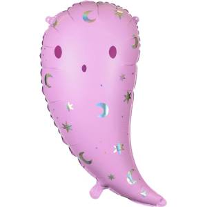 PartyDeco Балон от фолио Розов дух, 41 x 70 см