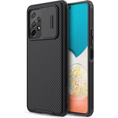 Nillkin Калъф с Плъзгач за Камера за Samsung A23, Nillkin CamShield Case, Черен (6902048245839)