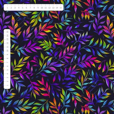 Softshell neon listy by MIMI
