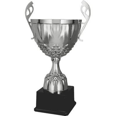 Kovový pohár Stříbrný 36 cm 16 cm