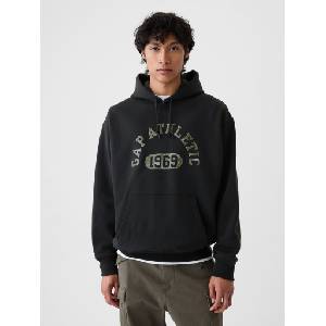 GAP Oversize суитшърт Gap Athletic 1969 GAP GAP | Cheren | МЪЖЕ | XS