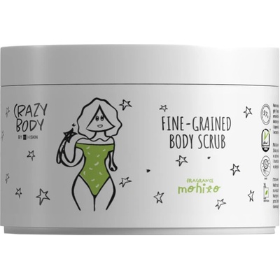 Hiskin Crazy Body jemný telový peeling Mohito 300 ml