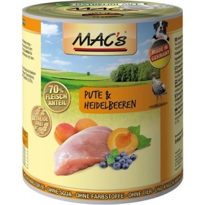MAC's Dog morka a čučoriedka 400 g