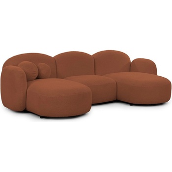 ROPEZ Теракотен ъглов диван от букле (U форма) Orbit - Ropez (Orbit A+OT+1,5+OT+A Quelle 54 Standard)
