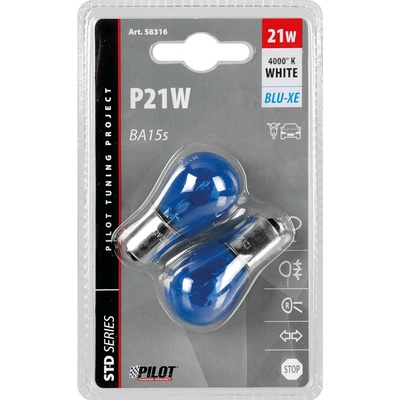 Lampa Italy Blu-Xe 12V BA15s P21W 21W