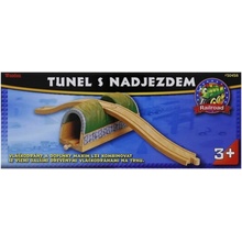 Drevené vláčikodráhy Maxim Drevený tunel s nadjazdom MA50458