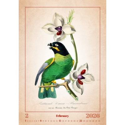 Aviarium nástěnný 2026