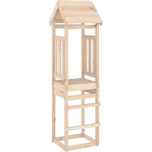 vidaXL Кула за игра 52, 5x46, 5x206, 5 см масивна борова дървесина (826511)