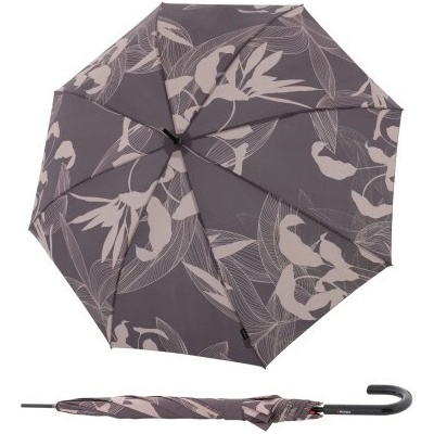 Knirps T.760 Garden Earth elegantní holový vystřelovací deštník