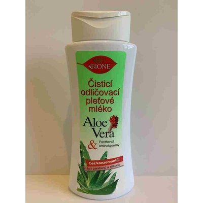 BC Bione Cosmetic Bio Aloe vera pleťové mléko 255 ml