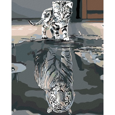 Zuty Maľovanie podľa čísel MAČIČKA ALEBO TIGER
