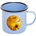 Seletti Чаша TOILETPAPER APPLE 10 см, синя, Seletti (SLT16853)