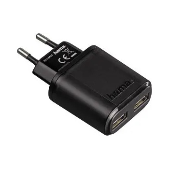 Image 1 of Hama Auto-Detect Зарядно за 220V 2xUSB 5V/2.1A