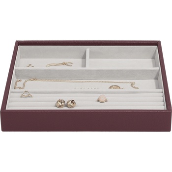 Stackers Classic Stackers Кутия за бижута с 4 отделения, бордо (76866)