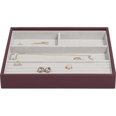 Stackers Classic Stackers Кутия за бижута с 4 отделения, бордо (76866)