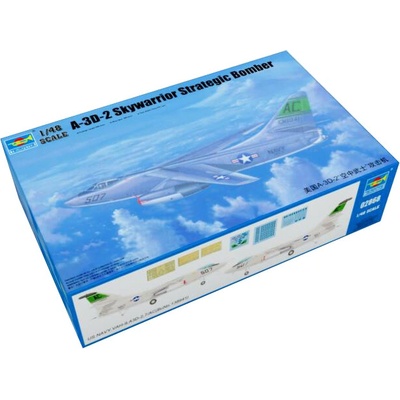 Trumpeter A3D2 Skywarrior Strategic Bomber 1:48