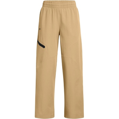 Under Armour Анцуг Under Armour Women's Unstoppable Open Hem Woven Joggers - Brown