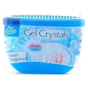 Pan Aroma gel Crystals Fresh Linen gelový osvěžovač vzduchu 150 g