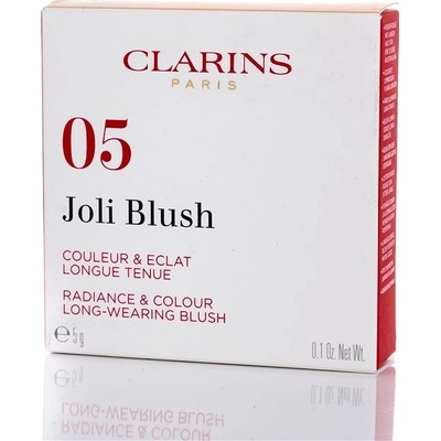 Clarins Face Make-Up Joli Blush Dlouhotrvající Tvářenka 05 Cheeky Boum 5 g – Zboží Dáma