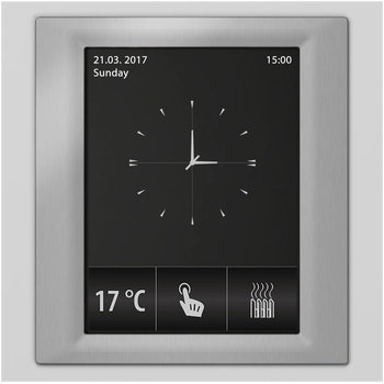 ELKO EP RF Touch-W Сензорно устройство за управление Алуминий Сив-металик Светло сив (RFTW-AAL-BMG-CLG)