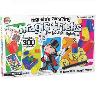 Комплект фокуси Marvin’s Magic 300 магически трика на Марвин (MME0130)