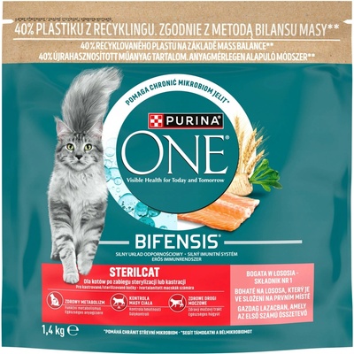 Purina ONE Bifensis Sterilcat losos 1,5 kg