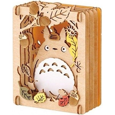 Maison Ghibli Paper Theater Wood Style Totoro Forest My