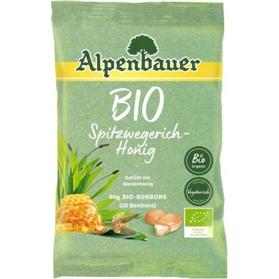 Alpenbauer Prírodné bonbóny skorocel a med BIO 90 g