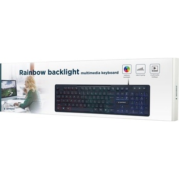 Gembird Rainbow KB-UML-02